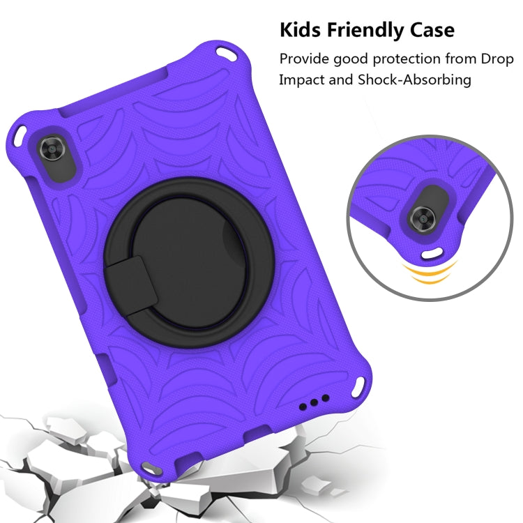 For Huawei MediaPad M5 Lite 8 Spider King Silicone Protective Tablet Case(Purple) - Huawei by buy2fix | Online Shopping UK | buy2fix