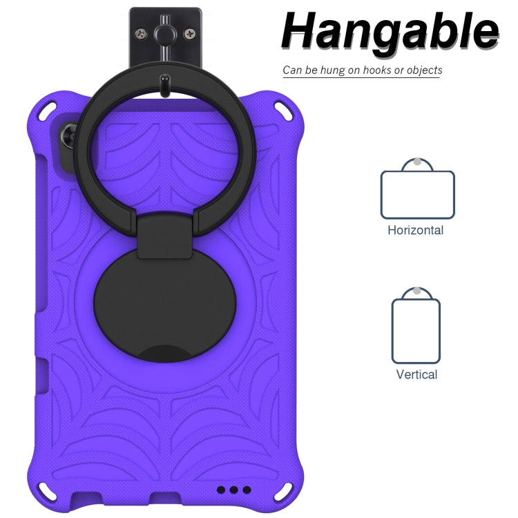 For Huawei MediaPad M5 Lite 8 Spider King Silicone Protective Tablet Case(Purple) - Huawei by buy2fix | Online Shopping UK | buy2fix