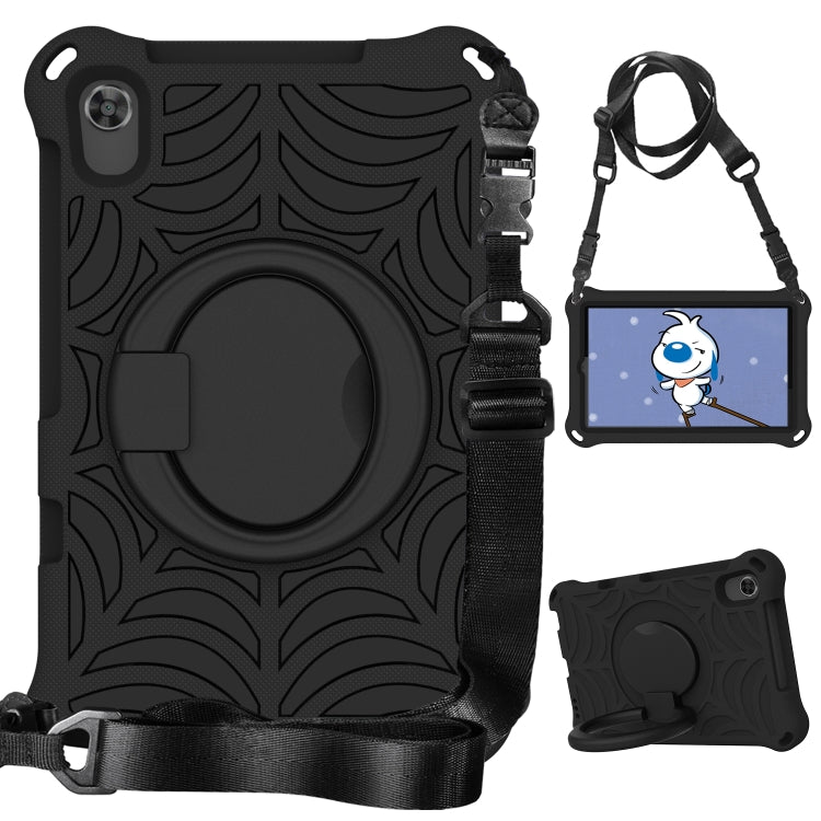 For Huawei MatePad T8 Spider King Silicone Protective Tablet Case(Black) - Huawei by buy2fix | Online Shopping UK | buy2fix