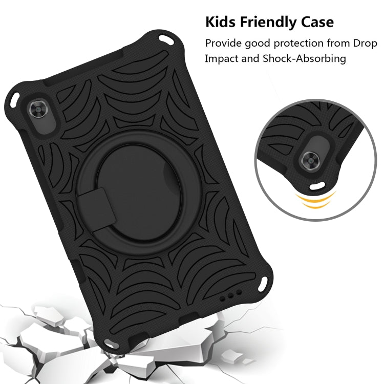 For Huawei MatePad T8 Spider King Silicone Protective Tablet Case(Black) - Huawei by buy2fix | Online Shopping UK | buy2fix
