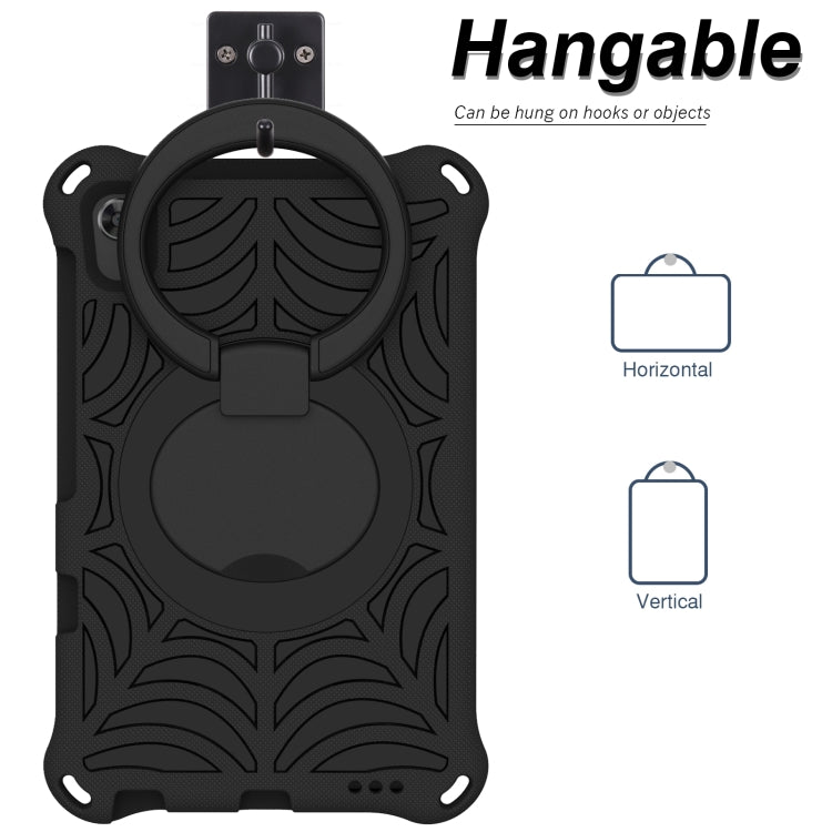 For Huawei MatePad T8 Spider King Silicone Protective Tablet Case(Black) - Huawei by buy2fix | Online Shopping UK | buy2fix