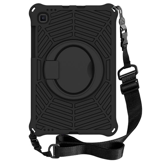 For Samsung Galaxy Tab S6 Lite P610 Spider King Silicone Protective Tablet Case(Black) - Tab S6 Lite P610 / P615 by buy2fix | Online Shopping UK | buy2fix