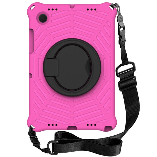 For Samsung Galaxy Tab A8 10.5 X205 / X200 Spider King Silicone Protective Tablet Case(Rose Red) - Other Galaxy Tab PC by buy2fix | Online Shopping UK | buy2fix