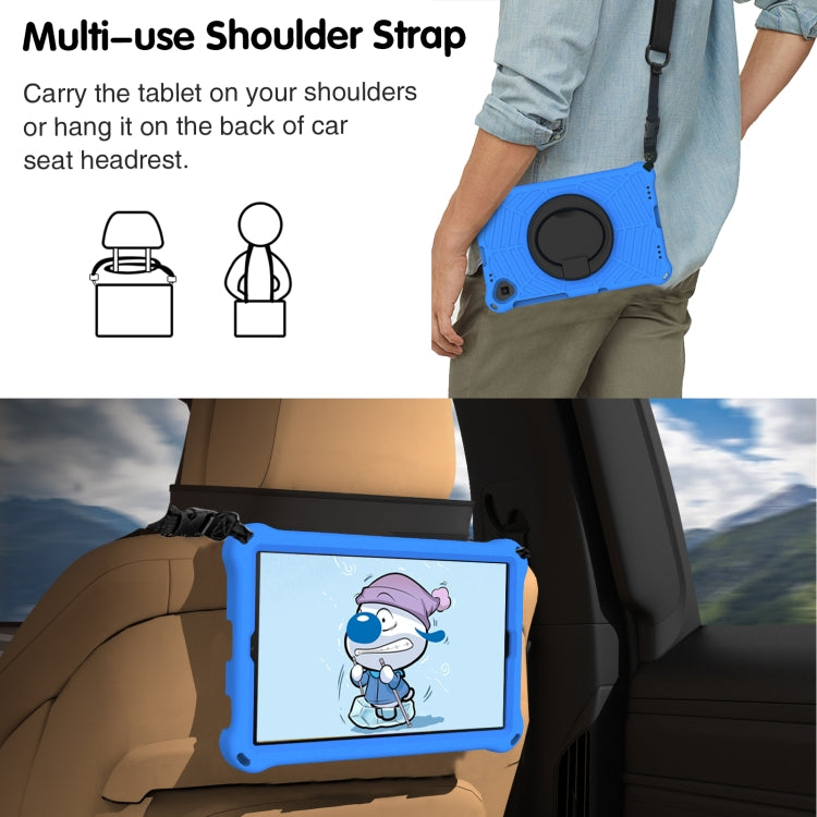 For Samsung Galaxy Tab A 10.1 2019 T510 Spider King Silicone Protective Tablet Case(Blue) - Tab A 10.1 (2019) T510 / T515 by buy2fix | Online Shopping UK | buy2fix