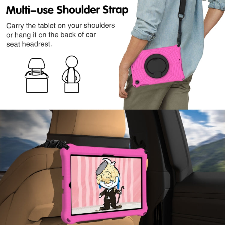 For Samsung Galaxy Tab S6 10.5 2019 SM-T860/T865 Spider King Silicone Protective Tablet Case(Rose Red) - Tab S6 10.5 T860 / T865 by buy2fix | Online Shopping UK | buy2fix