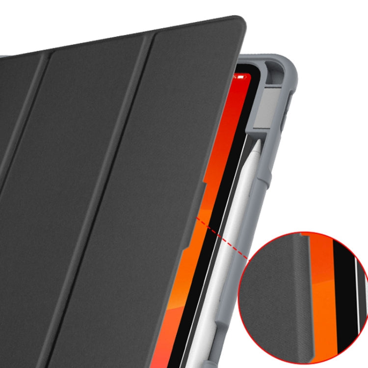 For iPad Pro 11 2022 / 2021 / 2020 Mutural Horizontal Flip Leather Tablet Case with Holder & Pen Slot(Dark Green) - iPad Pro 11 (2022/2021) Cases by Mutural | Online Shopping UK | buy2fix