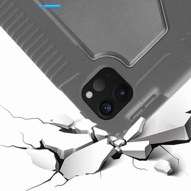 For iPad Pro 11 2022 / 2021 / 2020 Mutural Horizontal Flip Leather Tablet Case with Holder & Pen Slot(Dark Blue) - iPad Pro 11 (2022/2021) Cases by Mutural | Online Shopping UK | buy2fix