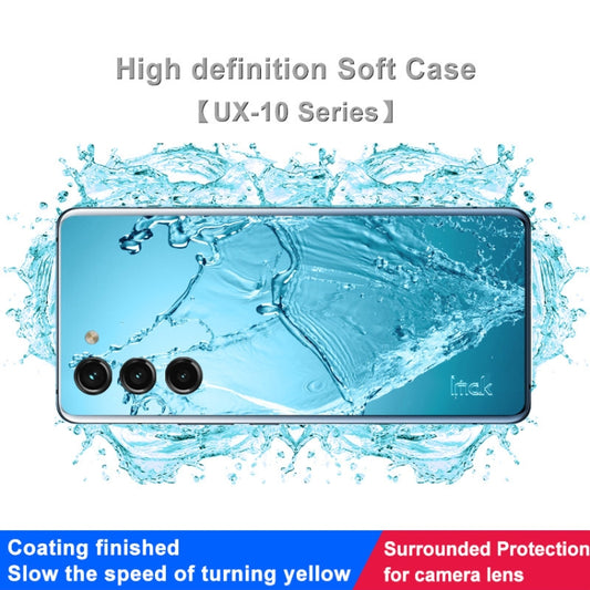 For Samsung Galaxy S23+ 5G IMAK UX-10 Series Transparent Shockproof TPU Phone Case by imak