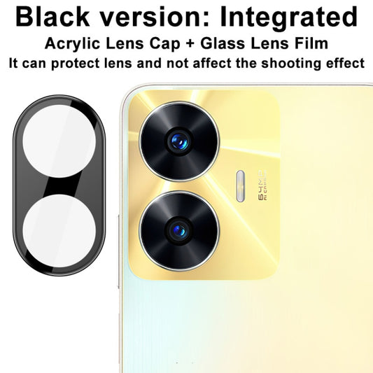 For Realme C55 4G imak High Definition Integrated Glass Lens Film Black Version by imak