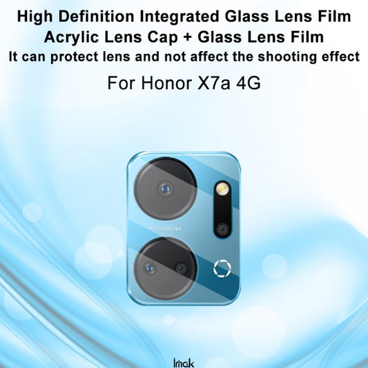For Honor X7a 4G imak Integrated Rear Camera Lens Tempered Glass Film by imak