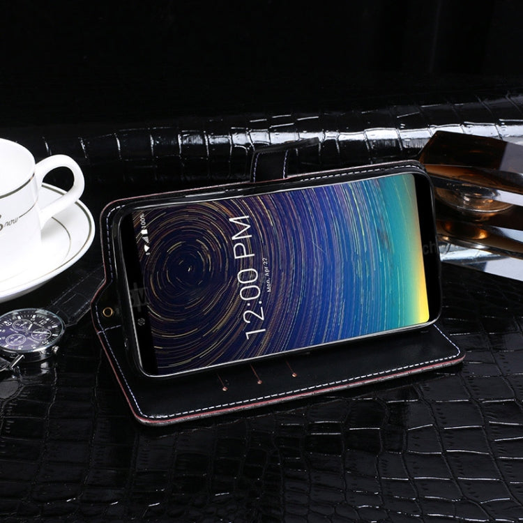 For Coolpad Legacy idewei Crocodile Texture Horizontal Flip Leather Case with Holder & Card Slots & Wallet(Dark Blue) - More Brand by idewei | Online Shopping UK | buy2fix
