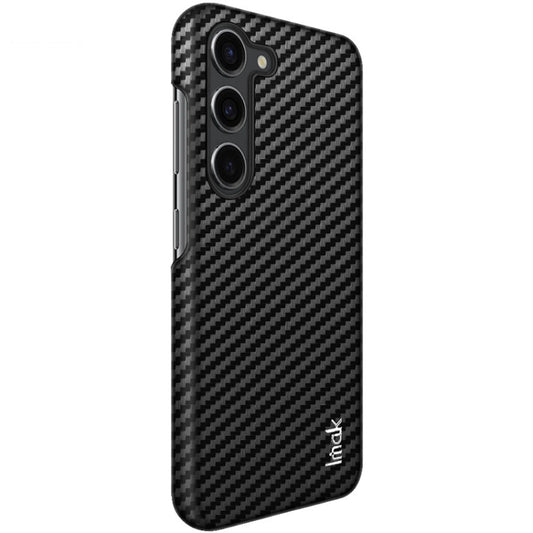 For Samsung Galaxy S23 5G imak Ruiyi Series Carbon Fiber PU + PC Phone Case(Black) by imak