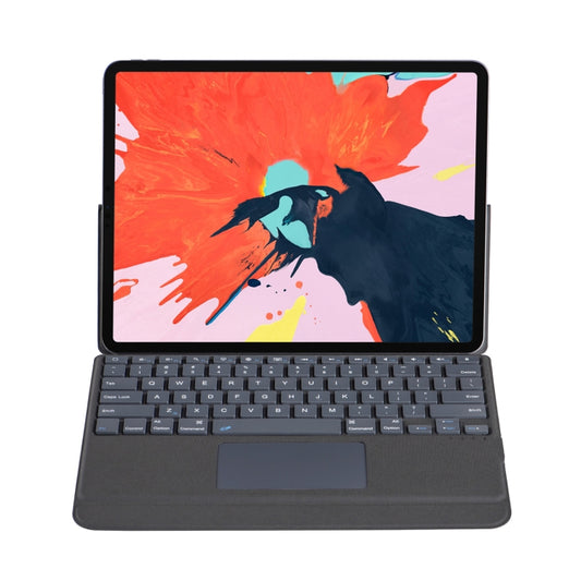 J3129 For iPad Pro 12.9 2022/2021/2020/2018 Bluetooth Keyboard Leather Case(Black) by buy2fix