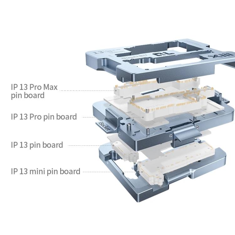 Qianli iSocket Motherboard Layered Test Fixture For iPhone 13 Series - Repair Fixture by QIANLI | Online Shopping UK | buy2fix