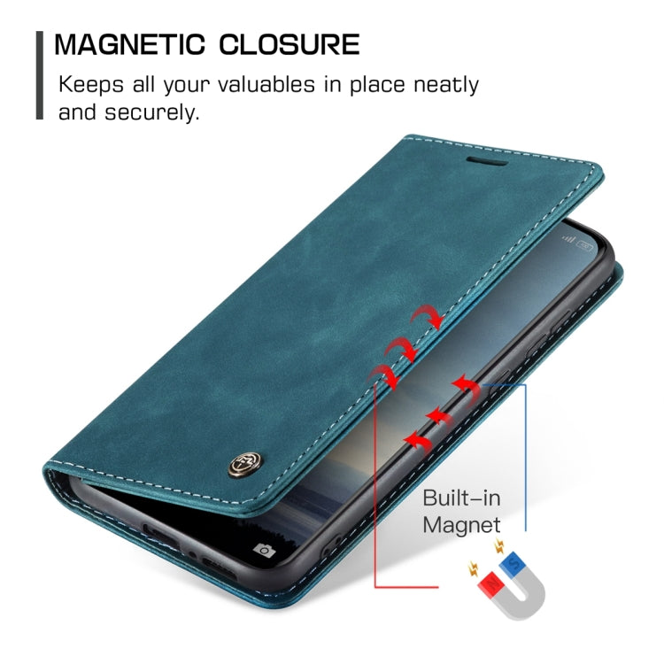 For Xiaomi 13 Pro CaseMe 013 Multifunctional Horizontal Flip Leather Phone Case(Blue) by CaseMe