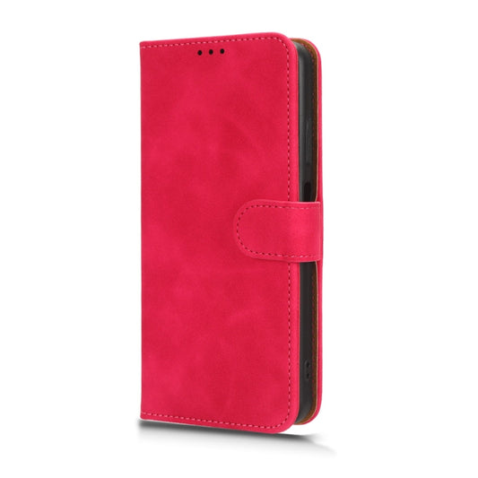 For Blackview A85 Skin Feel Magnetic Flip Leather Phone Case(Rose Red) by buy2fix
