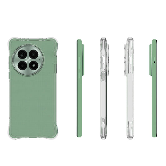 For OnePlus 13 Shockproof Non-slip Thickening TPU Phone Case(Transparent) by buy2fix