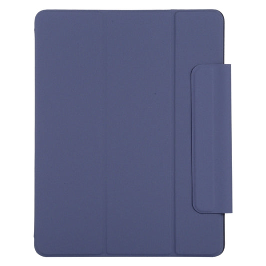 For iPad Pro 11 2022 / 2021 / iPad Pro 11 inch 2020 / Pro 11 2018 / Air 2020 10.9 Horizontal Flip Ultra-thin Double-sided Clip Active Buckle Magnetic PU Leather Tablet Case With Three-folding Holder & Sleep / Wake-up Function(Dark Blue) - iPad Pro 11 (2022/2021) Cases by buy2fix | Online Shopping UK | buy2fix