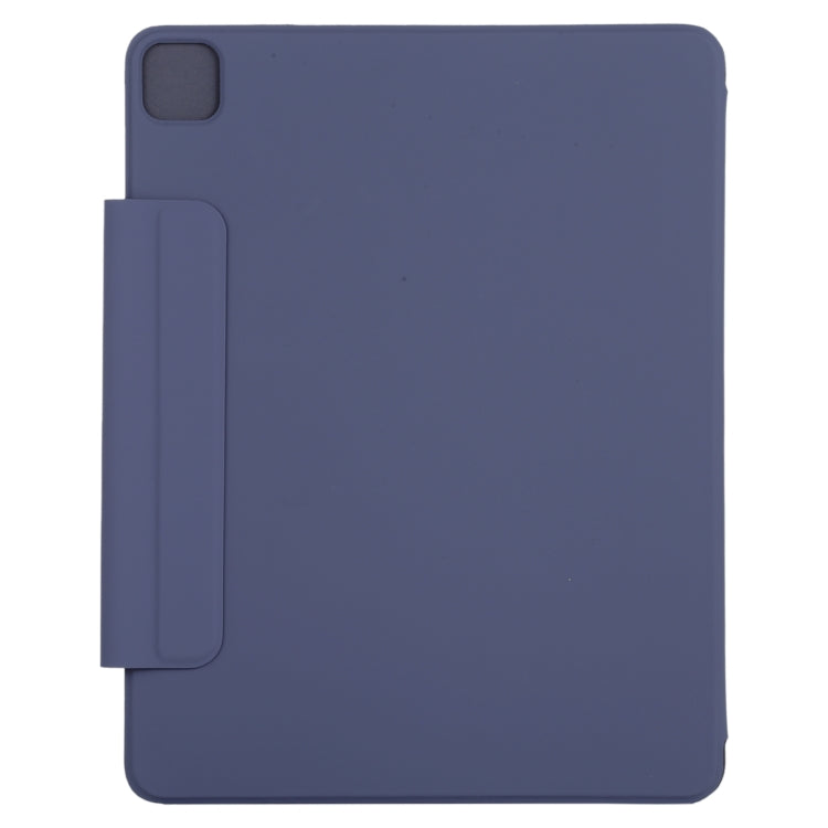 For iPad Pro 11 2022 / 2021 / iPad Pro 11 inch 2020 / Pro 11 2018 / Air 2020 10.9 Horizontal Flip Ultra-thin Double-sided Clip Active Buckle Magnetic PU Leather Tablet Case With Three-folding Holder & Sleep / Wake-up Function(Dark Blue) - iPad Pro 11 (2022/2021) Cases by buy2fix | Online Shopping UK | buy2fix