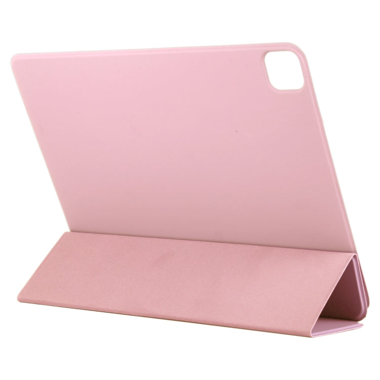 For iPad Pro 11 2022 / 2021 / iPad Pro 11 inch 2020 / Pro 11 2018 / Air 2020 10.9 Horizontal Flip Ultra-thin Double-sided Clip Active Buckle Magnetic PU Leather Tablet Case With Three-folding Holder & Sleep / Wake-up Function(Rose Gold) - iPad Pro 11 (2022/2021) Cases by buy2fix | Online Shopping UK | buy2fix