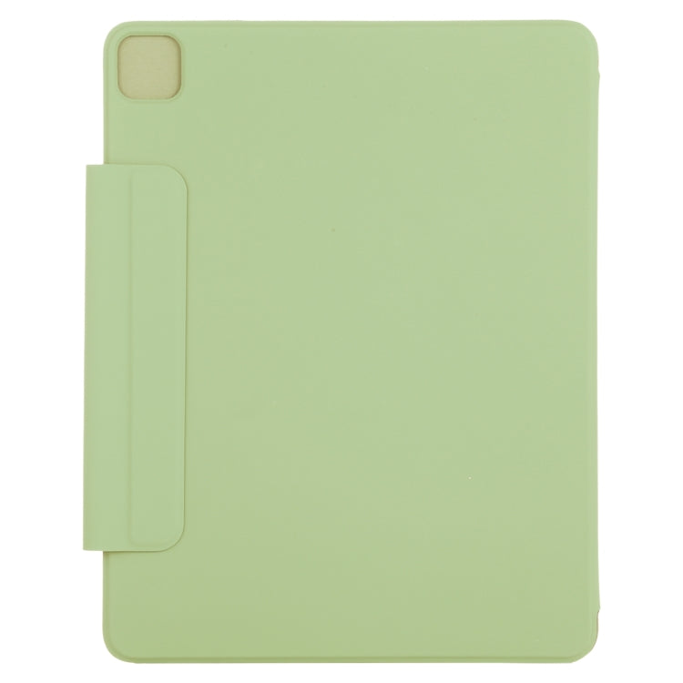 For iPad Air 13 2024 / 2025 / Pro 12.9 2020 Active Buckle Magnetic PU Leather Tablet Case With Holder & Sleep / Wake-up Function(Light Green) - iPad Pro 12.9 (2020) Cases by buy2fix | Online Shopping UK | buy2fix