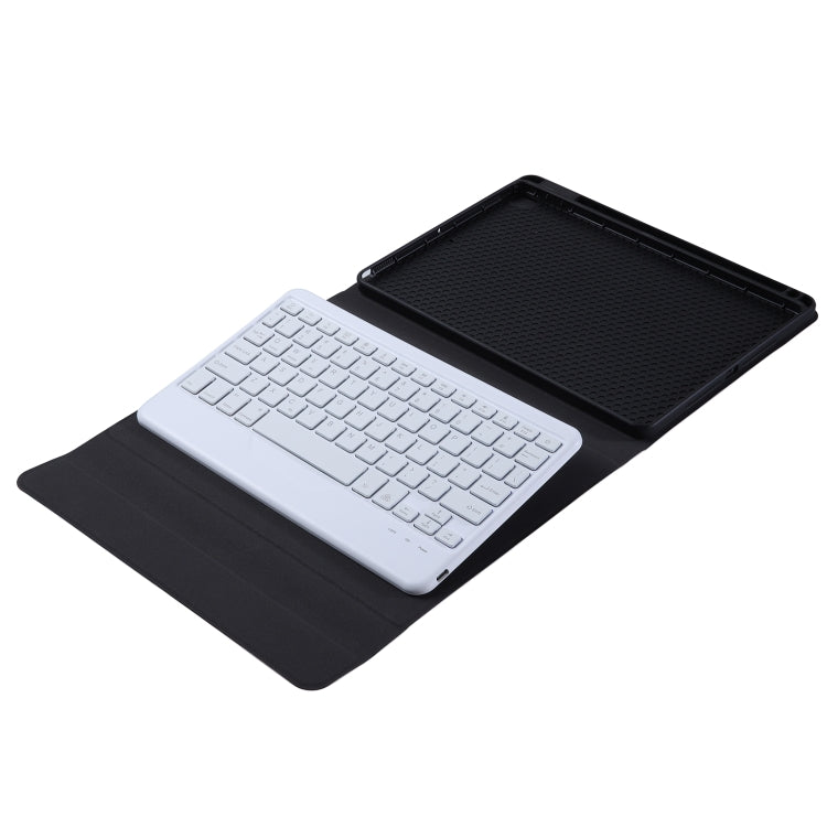 For iPad 2025 / 2022 B10S Triangle Holder Three-color Backlight Bluetooth Keyboard Leather Case(Blue Pink) - Universal by buy2fix | Online Shopping UK | buy2fix