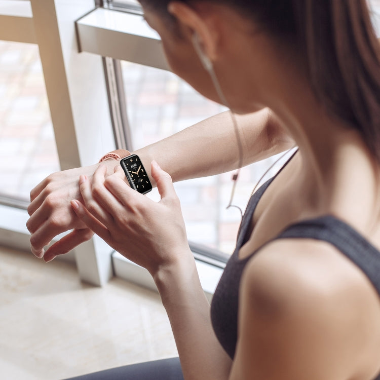 For Xiaomi Mi Band 7 Pro Loop Nylon Watch Band(Orange) by buy2fix