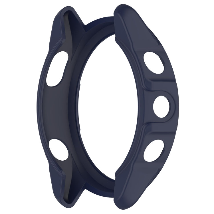 For Garmin Forerunner 265 Armor Hollow Watch Protective Case(Midnight Blue) - Watch Cases by buy2fix | Online Shopping UK | buy2fix