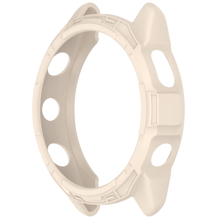 For Garmin Forerunner 265S Armor Hollow Watch Protective Case(Starlight Color) - Watch Cases by buy2fix | Online Shopping UK | buy2fix