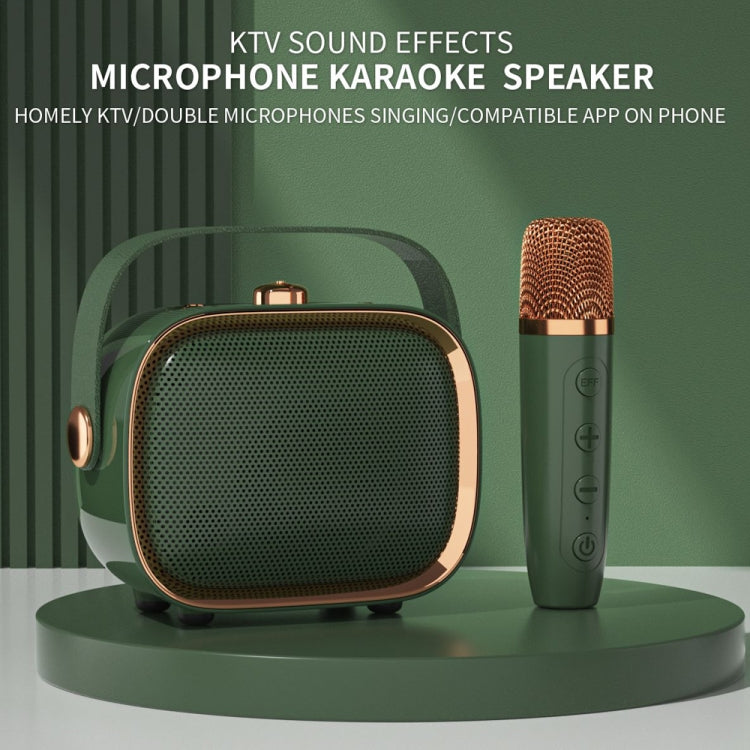 NewRixing NR138W Wireless Microphone TWS Handheld Noise Reduction Portable Smart Bluetooth Speaker(White) - Desktop Speaker by NewRixing | Online Shopping UK | buy2fix