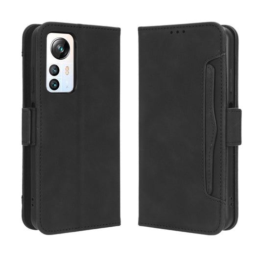 For Blackview A85 Skin Feel Calf Texture Card Slots Leather Phone Case(Black) by buy2fix