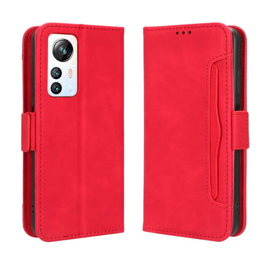 For Blackview A85 Skin Feel Calf Texture Card Slots Leather Phone Case(Red) by buy2fix