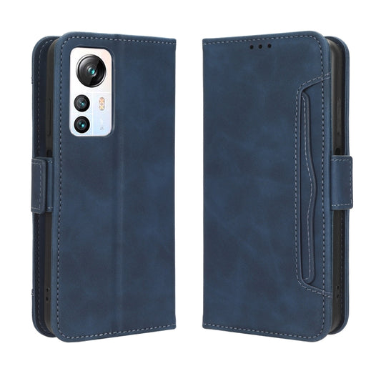 For Blackview A85 Skin Feel Calf Texture Card Slots Leather Phone Case(Blue) by buy2fix
