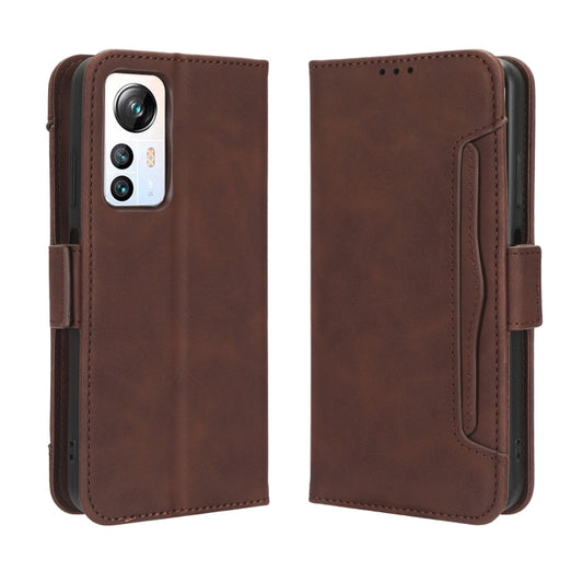 For Blackview A85 Skin Feel Calf Texture Card Slots Leather Phone Case(Brown) by buy2fix