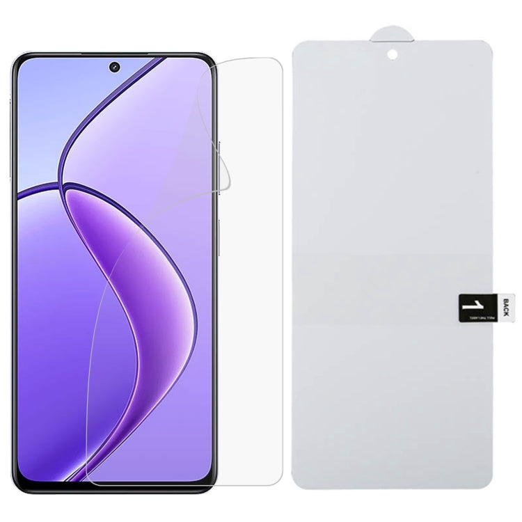 For Realme 12 / C75 Full Screen Protector Explosion-proof Hydrogel Film - Realme Tempered Glass by buy2fix | Online Shopping UK | buy2fix