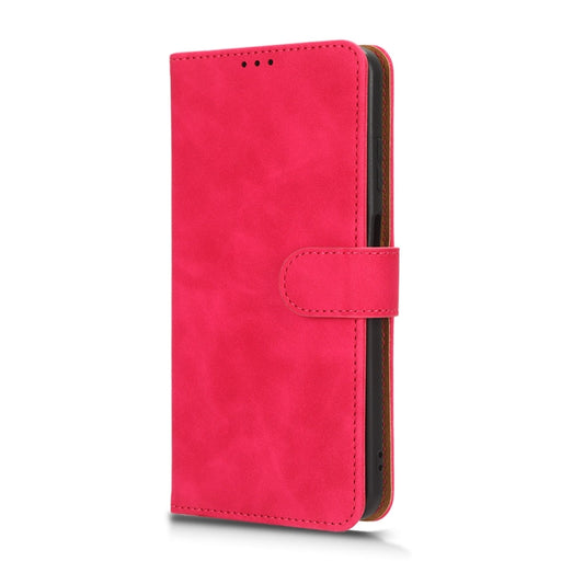 For Huawei Enjoy 60X Skin Feel Magnetic Flip Leather Phone Case(Rose Red) by buy2fix