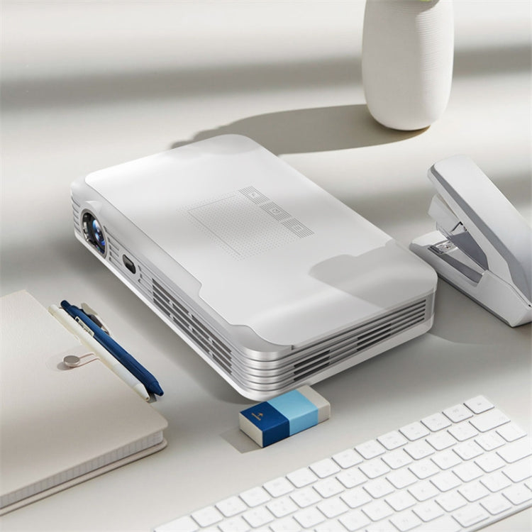 WOWOTO T9S TI DLP DMD 0.45 1280 x 800 4K 350-450ANSI RGB LED Smart Projector(EU Plug) by WOWOTO