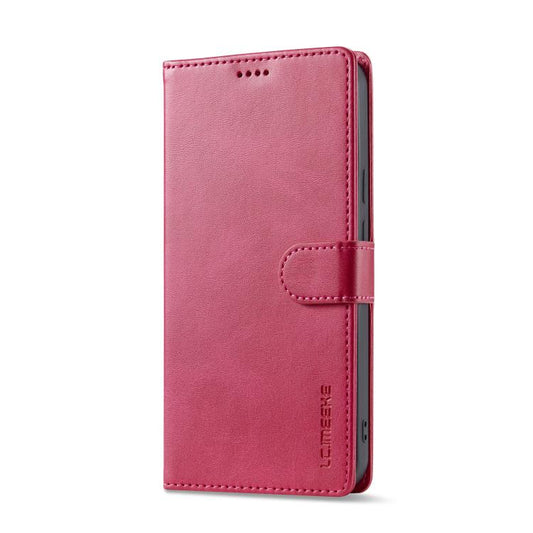 For Google Pixel 10 / 10 Pro LC.IMEEKE Calf Texture Flip Leather Phone Case(Red) - Google Cases by LC.IMEEKE | Online Shopping UK | buy2fix