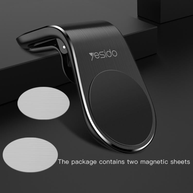 Yesido C64 Car Air Vent Strong Magnetic Phone Holder(Black) by Yesido