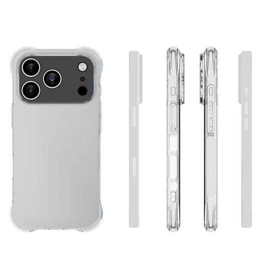 For iPhone 17 Pro Shockproof Non-slip Thickening TPU Phone Case(Transparent) - iPhone 17 Pro Cases by buy2fix | Online Shopping UK | buy2fix