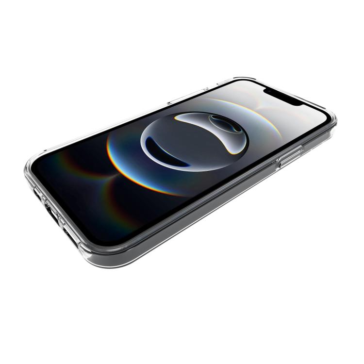 For iPhone 16e Waterproof Texture TPU Phone Case(Transparent) by buy2fix