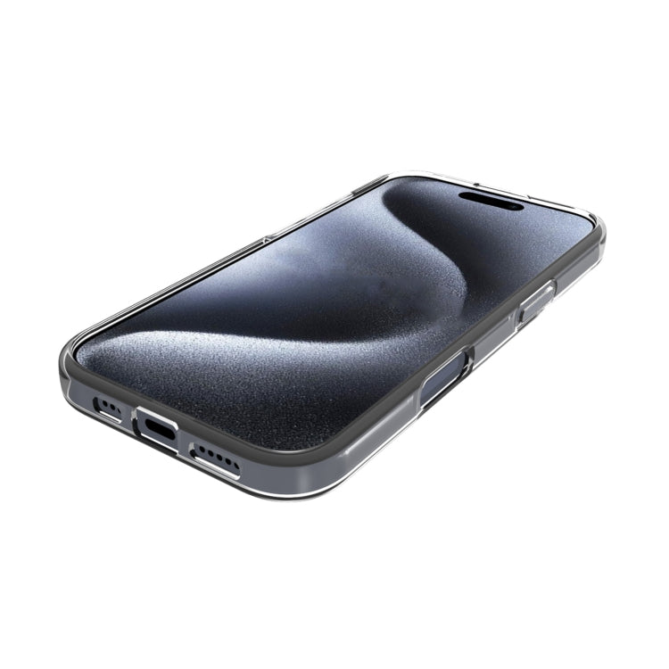 For iPhone 16 Pro Waterproof Texture TPU Phone Case(Transparent) by buy2fix