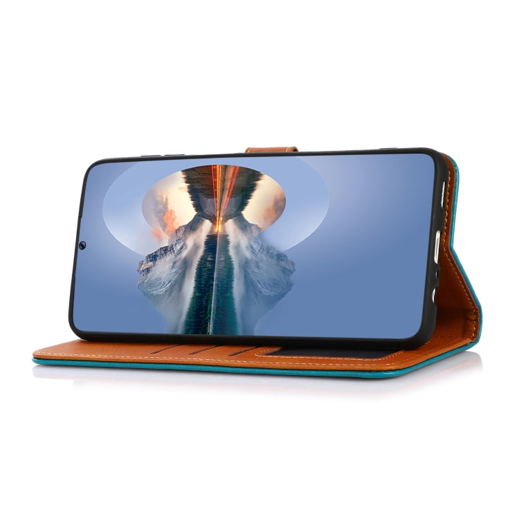 For Xiaomi Redmi Note 13 Pro+ 5G Global KHAZNEH Cowhide Texture Flip Leather Phone Case(Black) - Xiaomi Cases by buy2fix | Online Shopping UK | buy2fix