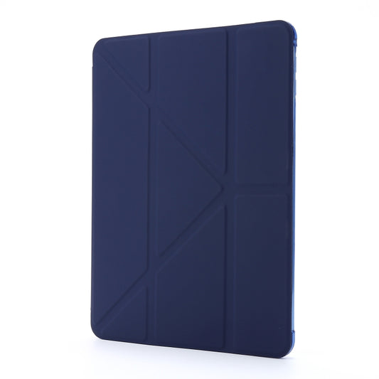 For iPad Mini (2019) Airbag Deformation Horizontal Flip Leather Case with Holder & Pen Holder(Dark Blue) - iPad mini (2019) / mini 5 Cases by buy2fix | Online Shopping UK | buy2fix