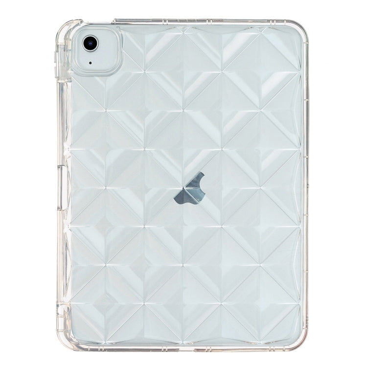 Diamond Texture TPU Airbag Tablet Case For iPad Pro 11 2022 / 2021 / 2020(Transparent) - iPad 2025 / 2022 Cases by buy2fix | Online Shopping UK | buy2fix
