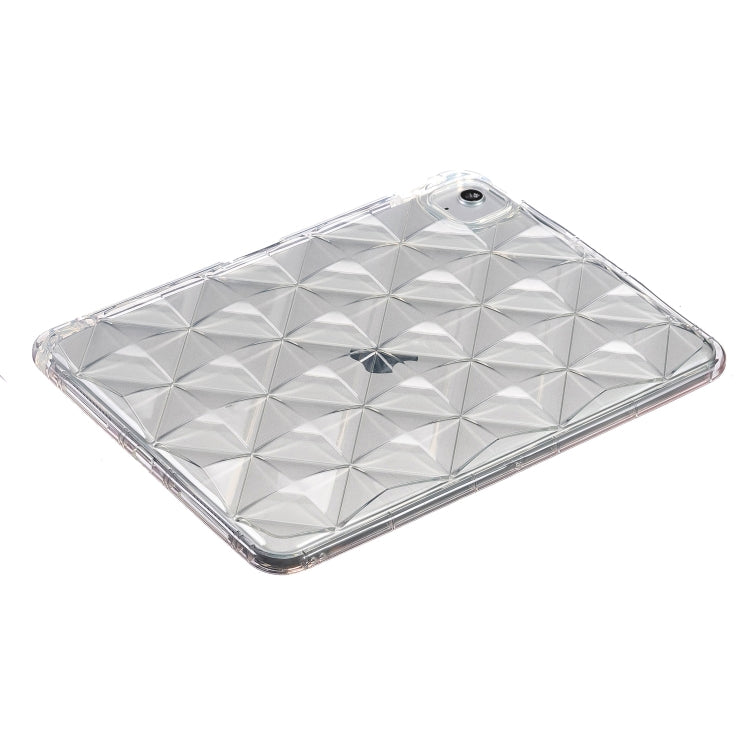 Diamond Texture TPU Airbag Tablet Case For iPad Pro 11 2022 / 2021 / 2020(Transparent) - iPad 2025 / 2022 Cases by buy2fix | Online Shopping UK | buy2fix
