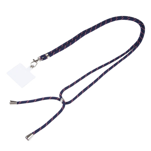 Universal Mixed Color Mobile Phone Lanyard(Blue Red) - Lanyards & Wrist Straps by buy2fix | Online Shopping UK | buy2fix