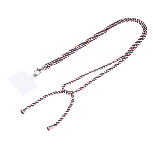 Universal Mixed Color Mobile Phone Lanyard(Red Black White) - Lanyards & Wrist Straps by buy2fix | Online Shopping UK | buy2fix