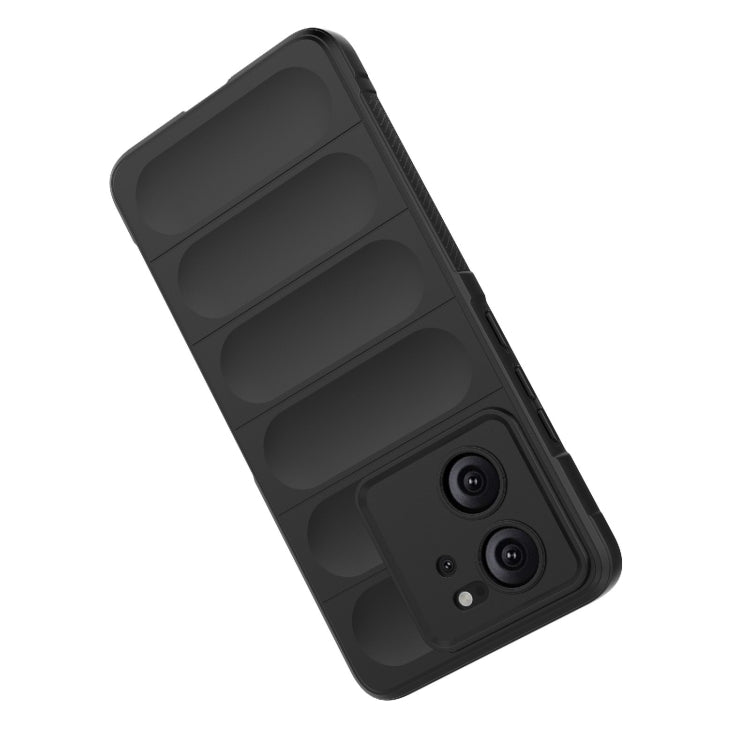 For Xiaomi Redmi K60 Ultra Magic Shield TPU + Flannel Phone Case(Red) - Xiaomi Cases by buy2fix | Online Shopping UK | buy2fix