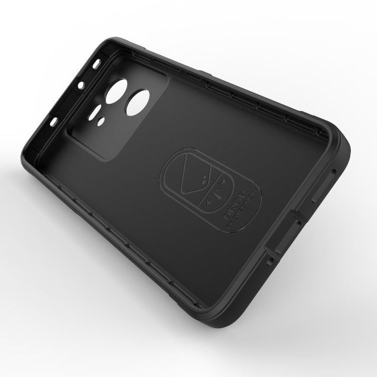For Xiaomi Redmi K60 Ultra Magic Shield TPU + Flannel Phone Case(Red) - Xiaomi Cases by buy2fix | Online Shopping UK | buy2fix